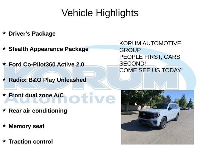 Certified 2027 Ford Expedition Platinum w/ Stealth Appearance Package AWD/4WD image 8