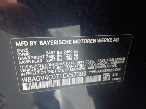 Certified 2026 BMW 840i xDrive w/ M Sport Professional Package AWD/4WD image 3