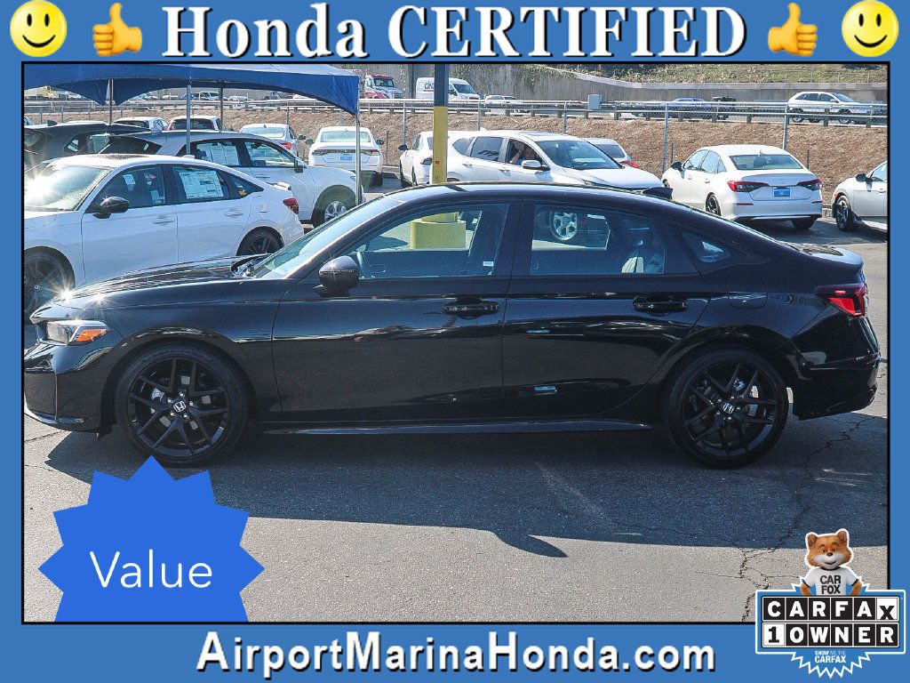 Certified 2025 Honda Civic Sport image 3