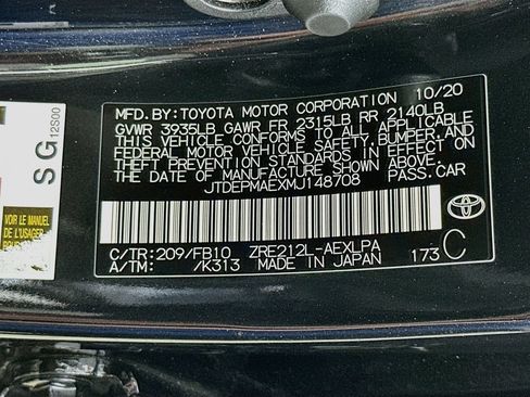Used 2021 Toyota Corolla LE FWD image 35