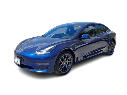 Used 2021 Tesla Model 3 Long Range AWD/4WD image 3