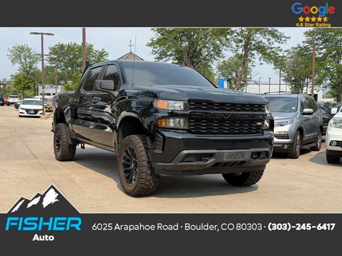Used 2022 Chevrolet Silverado 1500 Custom w/ Safety Confidence Package AWD/4WD image 1