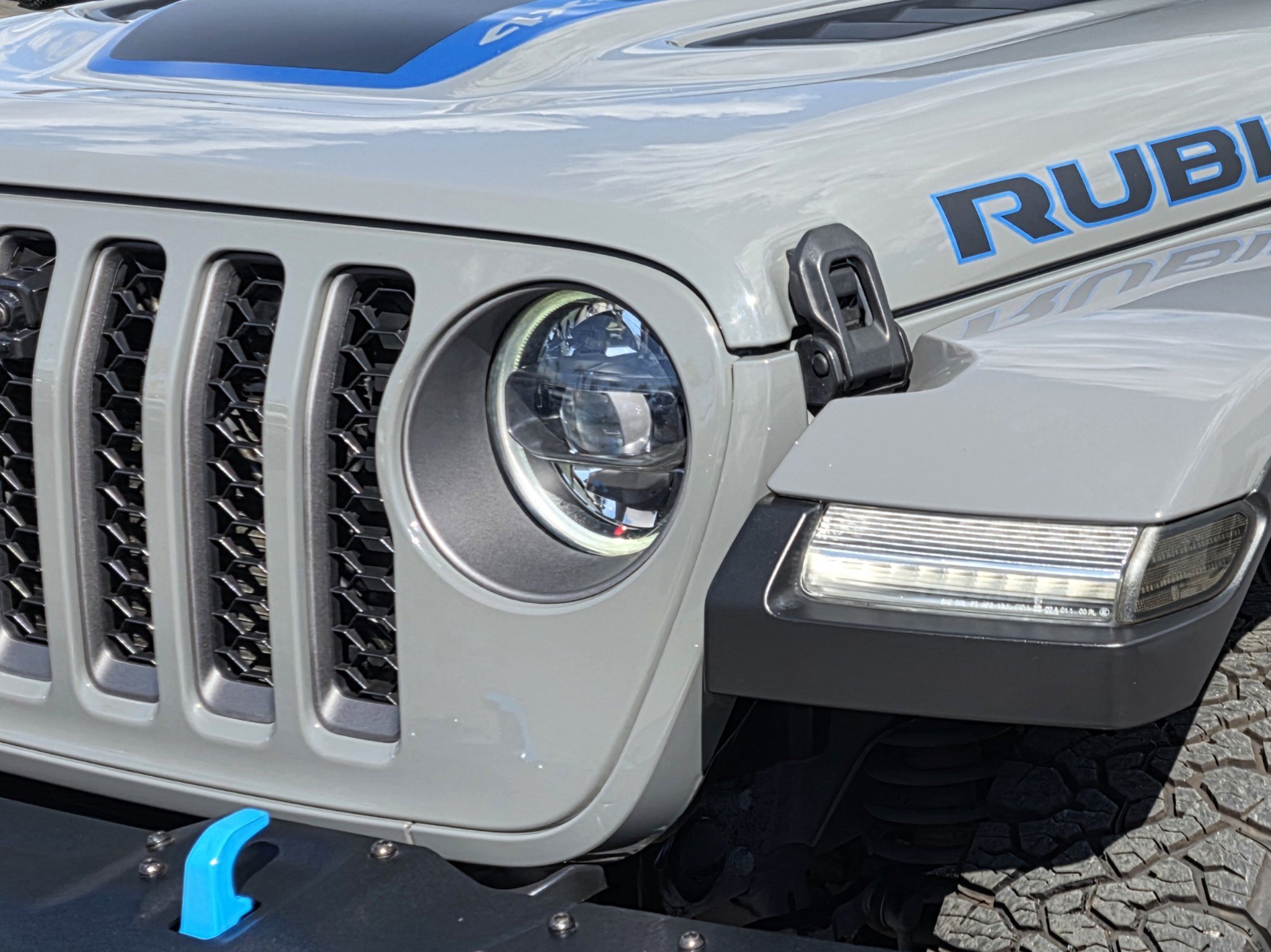 Certified 2023 Jeep Wrangler Unlimited Rubicon 4xe w/ Steel Bumper Group AWD/4WD image 8