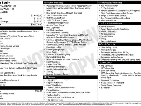 Used 2016 Kia Soul + FWD image 2