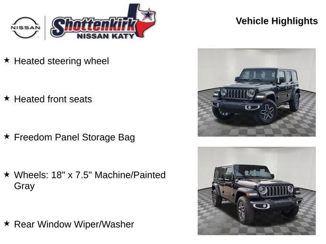 Used 2025 Jeep Wrangler Unlimited Sahara AWD/4WD image 12