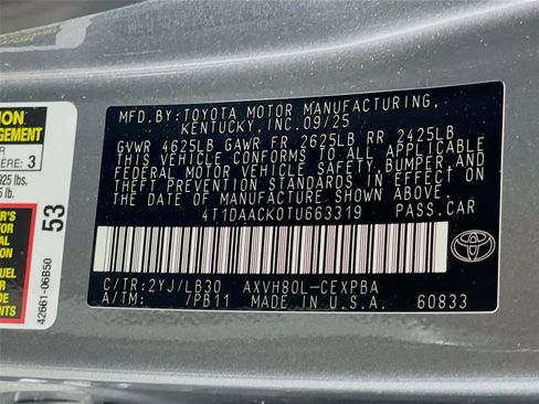Used 2026 Toyota Camry XSE w/ Premium Plus Package FWD image 37