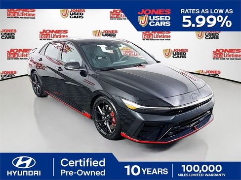 Certified 2025 Hyundai Elantra N FWD image 1
