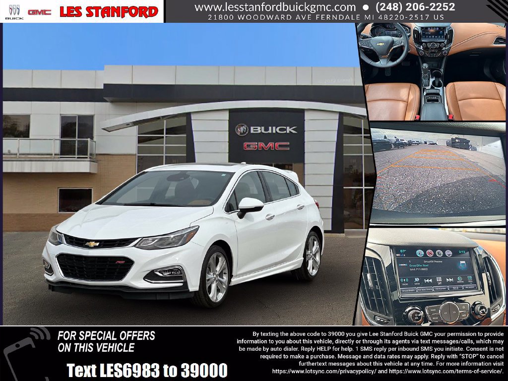 Used 2017 Chevrolet Cruze Premier FWD image 1