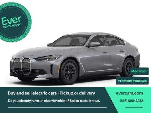 Used 2022 BMW i4 eDrive40 RWD image 1