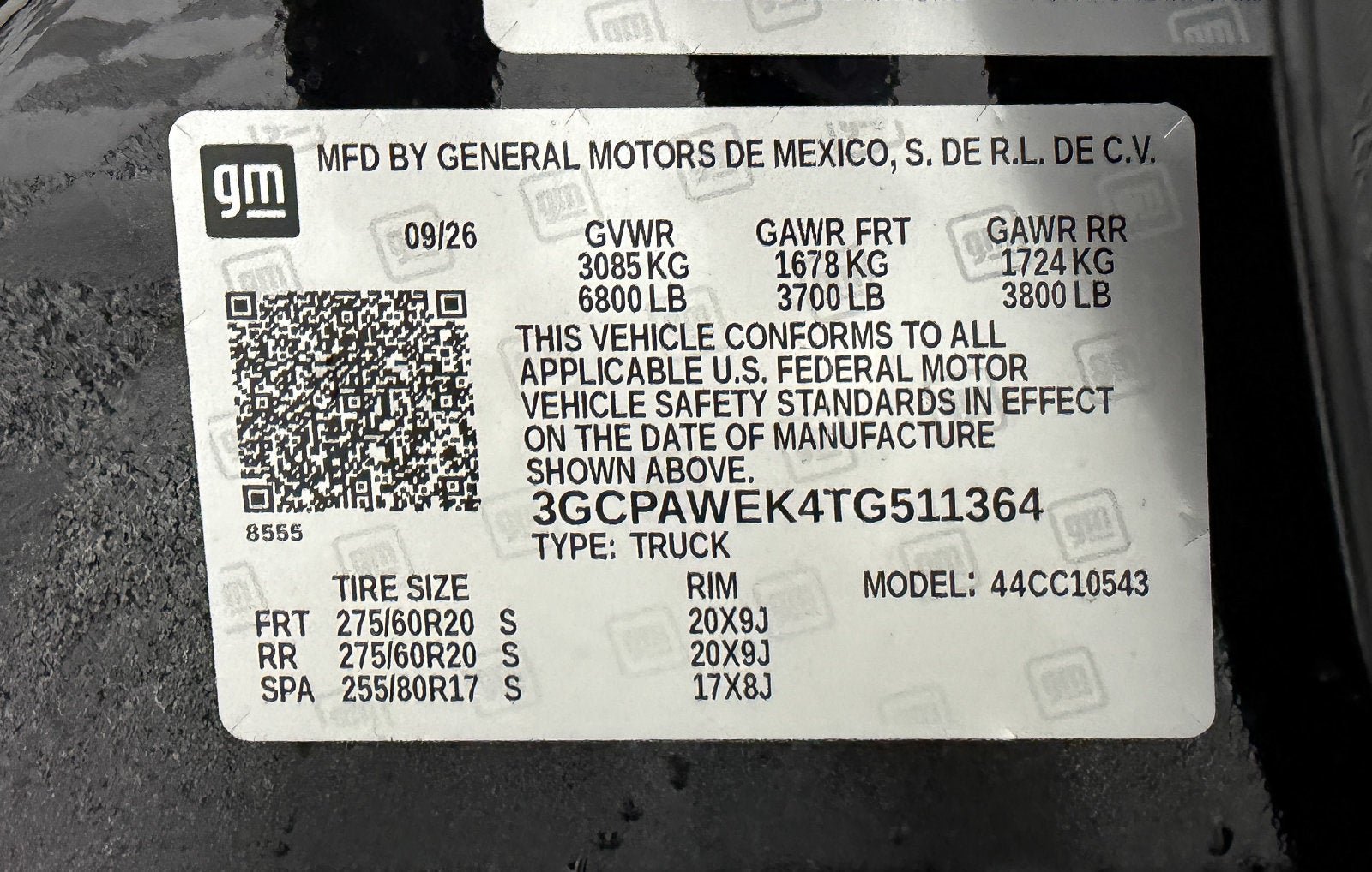 New 2026 Chevrolet Silverado 1500 RST w/ RST Select Package RWD image 14