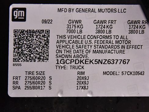 Used 2022 Chevrolet Silverado 1500 LT AWD/4WD image 15