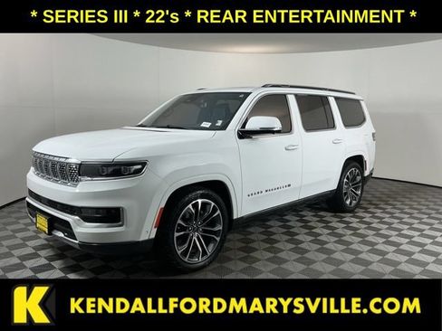 Used 2022 Jeep Grand Wagoneer Series III w/ Rear Seat Video Group 1 AWD/4WD image 1