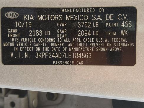 Used 2020 Kia Forte LXS FWD image 33