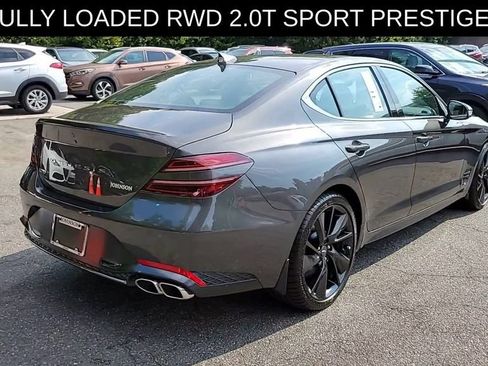 Used 2023 Genesis G70 2.0T w/ Sport Prestige Package RWD image 8
