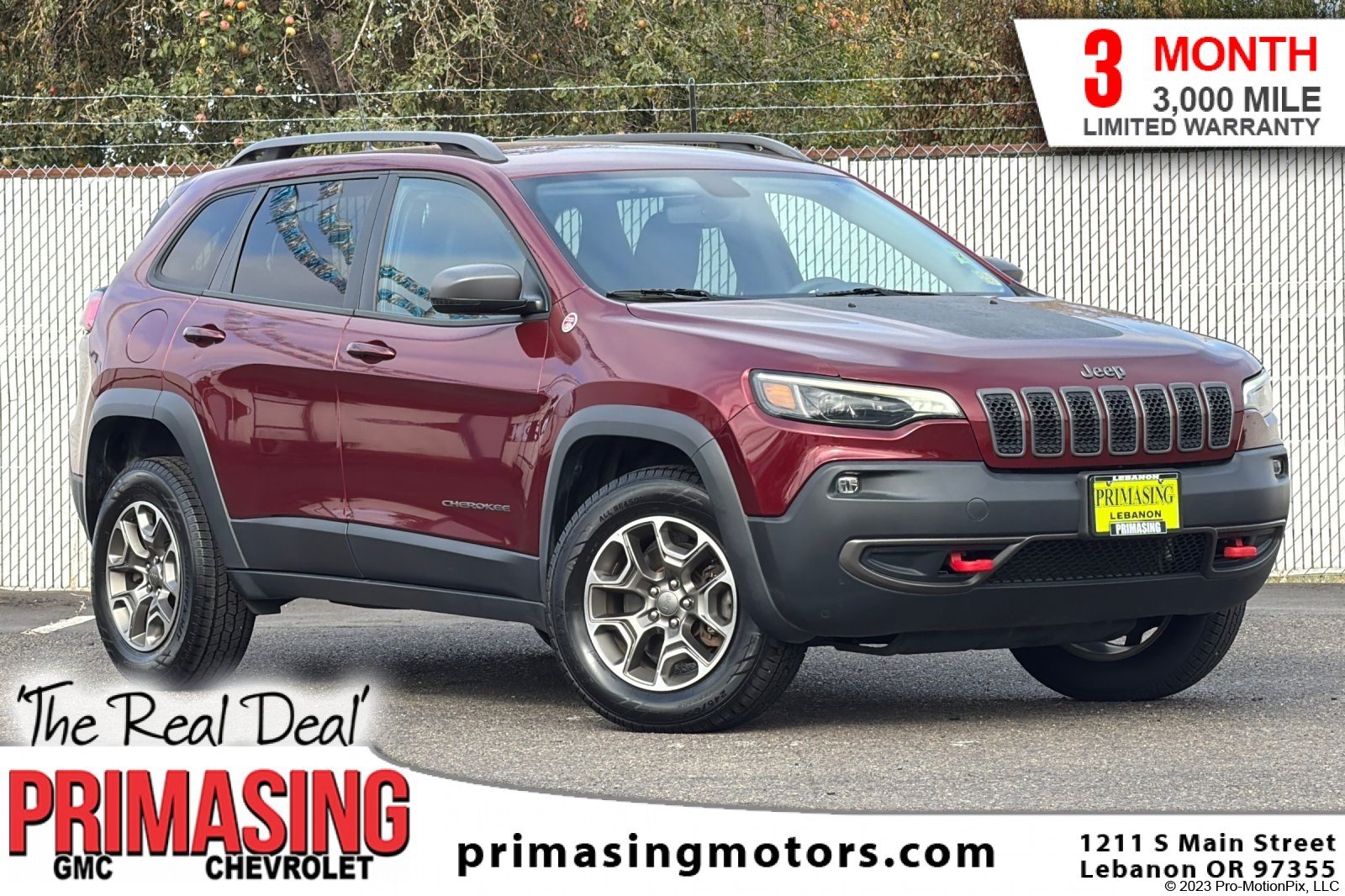 Used 2020 Jeep Cherokee Trailhawk AWD/4WD image 1