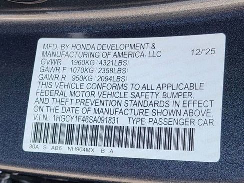 Used 2025 Honda Accord SE image 33