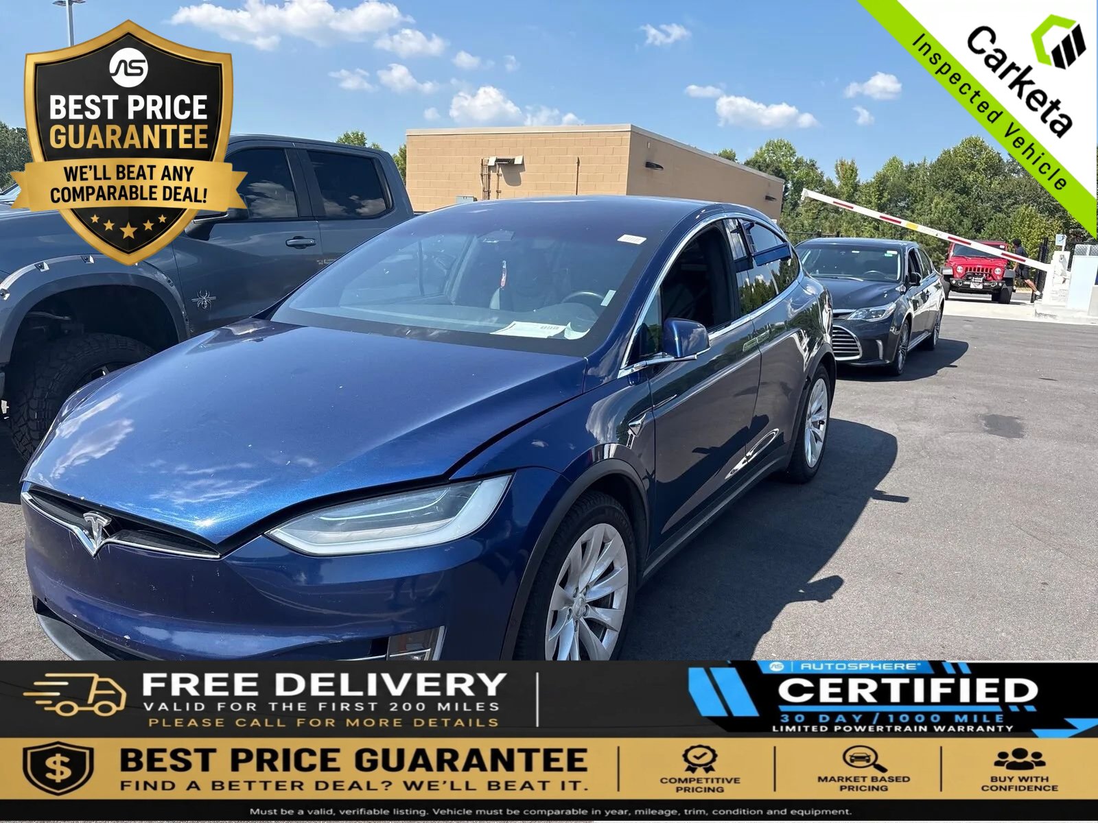 Used 2019 Tesla Model X Long Range AWD/4WD image 1