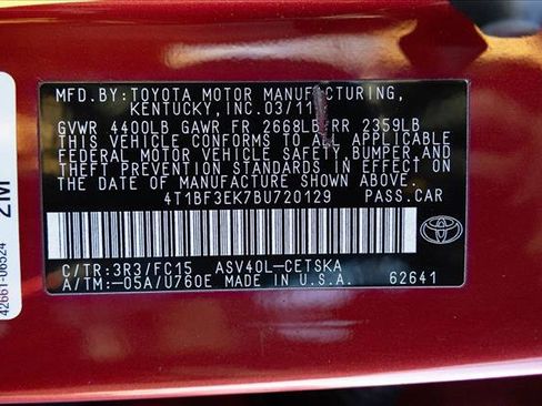 Used 2011 Toyota Camry SE image 25