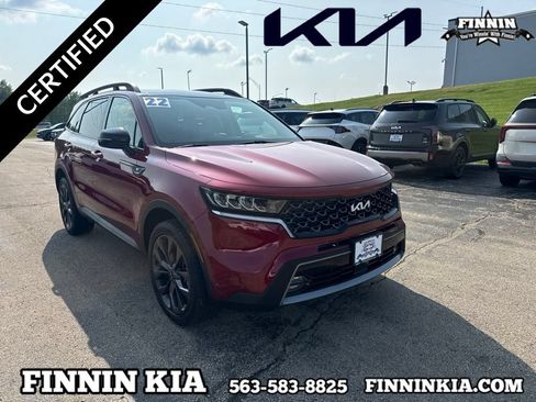 Certified 2022 Kia Sorento X-Line EX AWD/4WD image 1