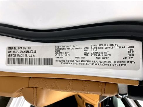 Used 2022 Jeep Grand Cherokee L Summit image 37