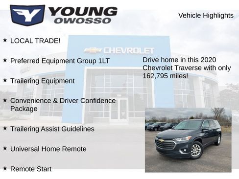 Used 2020 Chevrolet Traverse LT image 8