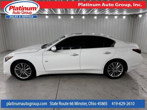 Used 2020 INFINITI Q50 Luxe w/ Cargo Package image 2