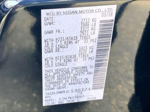 Used 2018 INFINITI QX60 Luxe image 36