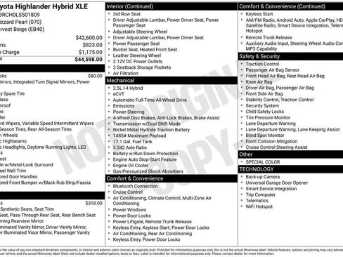 Used 2020 Toyota Highlander XLE AWD/4WD image 22