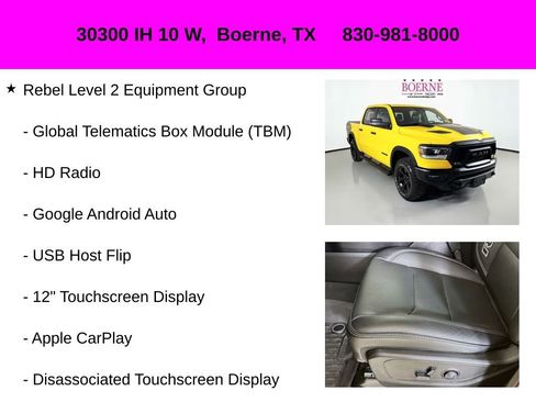 Used 2023 RAM 1500 Rebel w/ Rebel Level 2 Equipment Group image 37