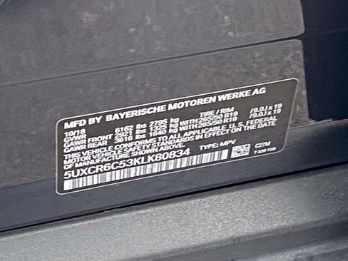 Used 2019 BMW X5 xDrive40i AWD/4WD image 9