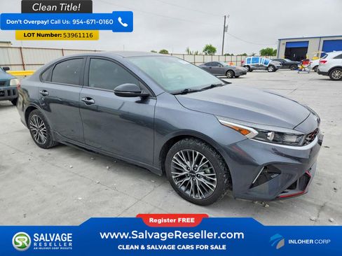 Used 2022 Kia Forte GT-Line w/ GT-Line Technology Package FWD image 5
