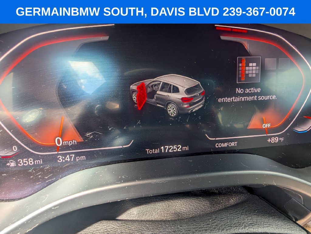 Used 2021 BMW X3 sDrive30i w/ Premium Package RWD image 10