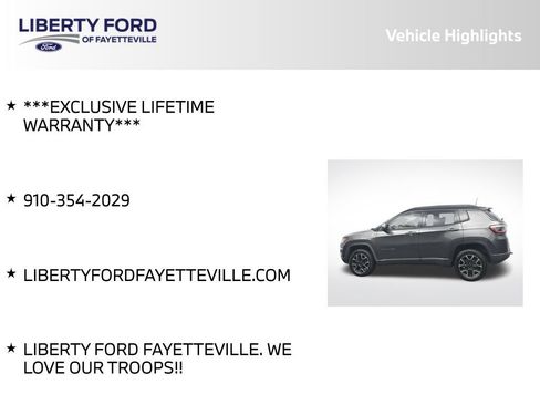 Used 2019 Jeep Compass Trailhawk w/ Leather Interior Group AWD/4WD image 5