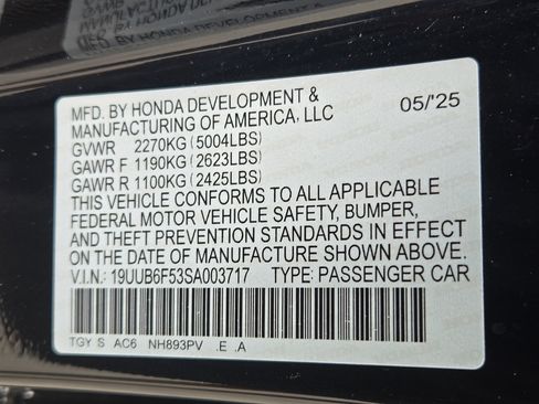 Used 2025 Acura TLX w/ A-SPEC Package AWD/4WD image 28