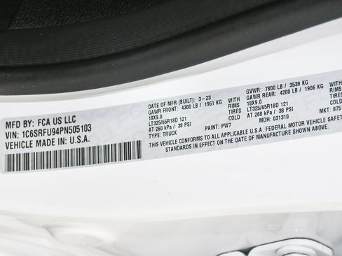 Used 2023 RAM 1500 TRX w/ TRX Level 2 Equipment Group image 18