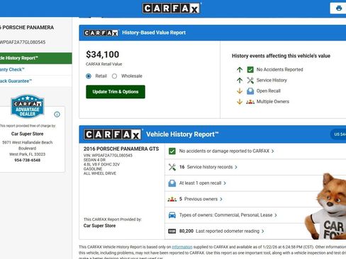 Used 2016 Porsche Panamera GTS image 2