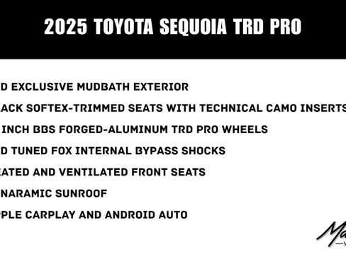 Used 2025 Toyota Sequoia TRD Pro AWD/4WD image 63