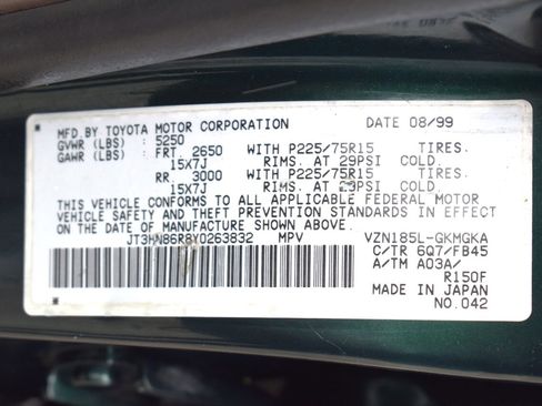 Used 2000 Toyota 4Runner SR5 image 29