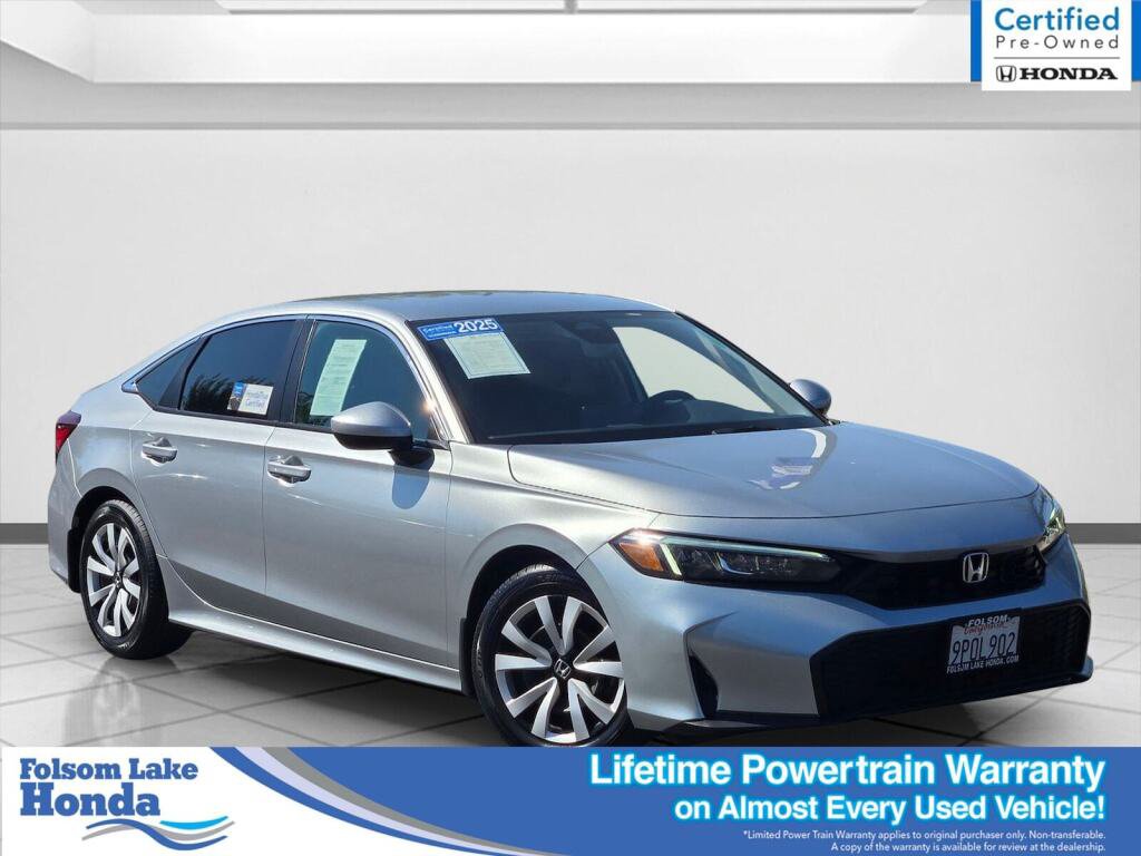 Certified 2025 Honda Civic LX image 1