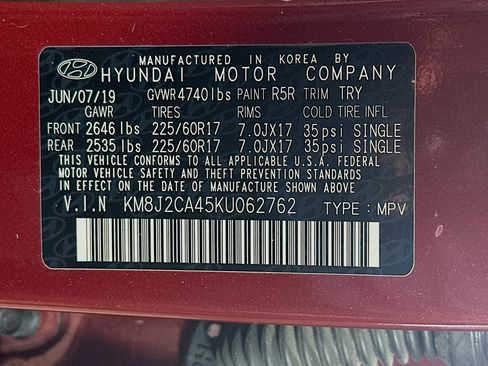 Used 2019 Hyundai Tucson SE AWD/4WD image 30