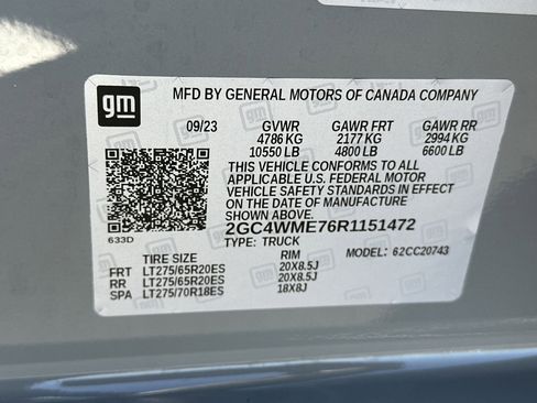 Certified 2024 Chevrolet Silverado 2500 Custom w/ Custom Value Package image 28