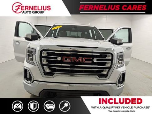 Used 2021 GMC Sierra 1500 SLT w/ SLT Premium Package AWD/4WD image 10