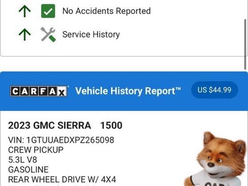 Used 2023 GMC Sierra 1500 Pro w/ Graphite Edition image 3