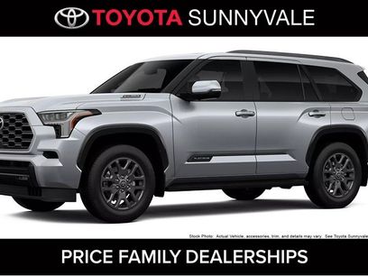 New 2026 Toyota Sequoia Platinum