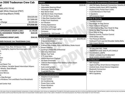 New 2026 RAM 3500 Tradesman w/ Chrome Appearance Group A image 16