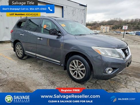 Used 2014 Nissan Pathfinder SL w/ SL Premium Package AWD/4WD image 5