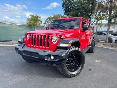 Used 2021 Jeep Wrangler Unlimited Sport image 1