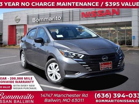 New 2025 Nissan Versa S w/ Trunk Package image 1