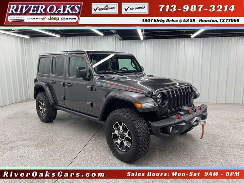 Used 2022 Jeep Wrangler Unlimited Rubicon w/ Steel Bumper Group image 1