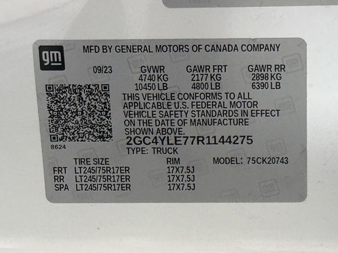 Used 2024 Chevrolet Silverado 2500 W/T AWD/4WD image 13